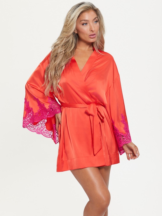 Bridgette Kimono Guess Red Lava