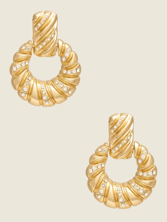 Guess Rogljiček, Uhani, Zlate