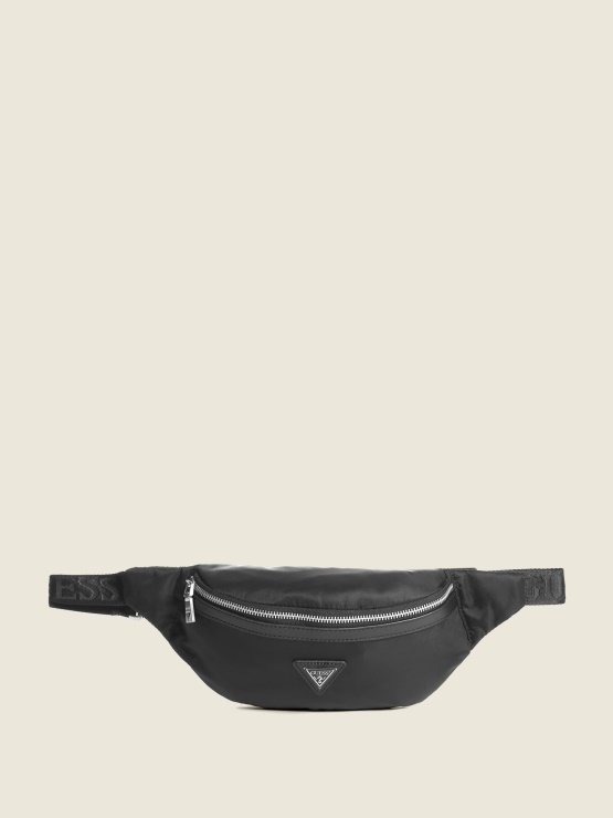 črna Torbica Za Pas Guess Certosa