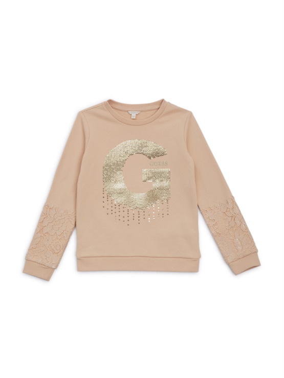 Cosmic Vanilla Guess Aktivni Top S čipkastimi Vstavki (7-16)