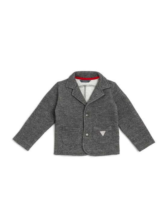 Guess Tweed Flis Blazer (0-24m) Siv
