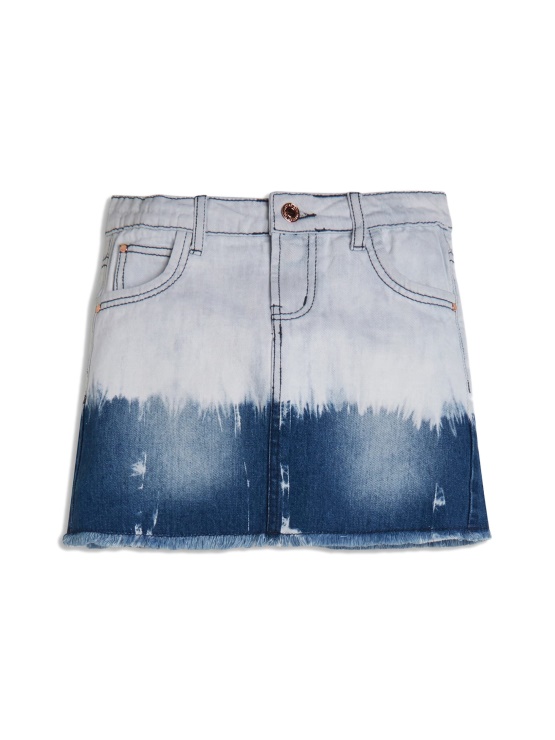 Guess Bleach Block Blue Wash Dip-dye Denim Krilo (7-14)