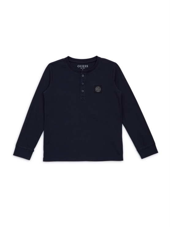 Barvna Majica S Kokoši (7-16) Elegantna Modra Guess