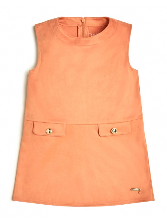 Guess Obleka Iz Umetnega Semiša Fuji Sunrise (2-7)